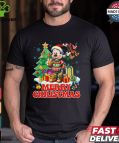 Disneyland Merry Christmas Mickey Mouse Shirt
