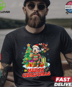 Disneyland Merry Christmas Mickey Mouse Shirt
