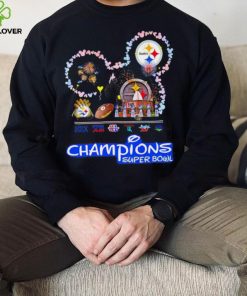 Disneyland X Pittsburgh Steelers Champions Super Bowl 6X shirt 3 Disneyland X Pittsburgh Steelers Champions Super Bowl 6X shirt