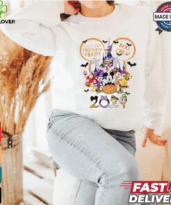 Disneyland not so scary Halloween party boo crew shirt