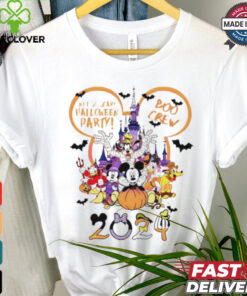 Disneyland not so scary Halloween party boo crew shirt 2 Disneyland not so scary Halloween party boo crew shirt