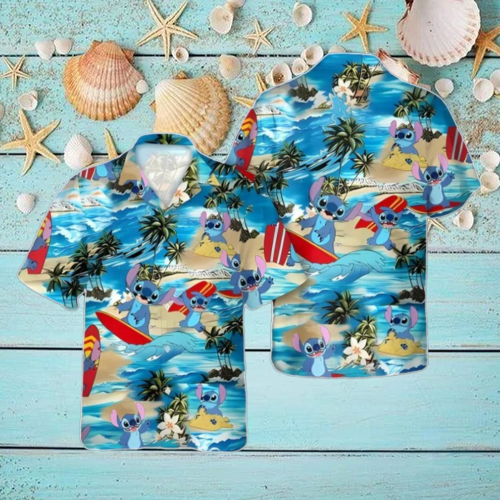 Disneyy Palm Tree Stitch Surfing Beach Hawaiian Shirt Unique Gift Disneyy Palm Tree Stitch Surfing Beach Hawaiian Shirt Unique Gift