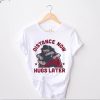 Distance Now Hugs Latter Max Scherzer Atlanta Braves Shirt