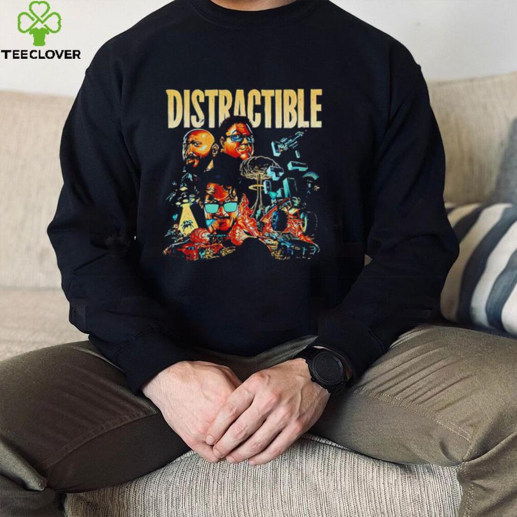 Distractible podcast shirt