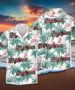 District Heights, Maryland, District Heights Career Fire Station 26 3D Beach Shirt Summer Hawaiian Shirt