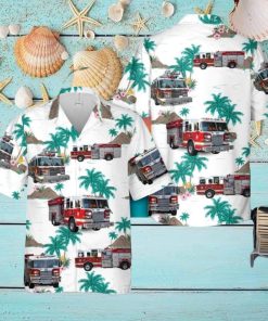 District of North Vancouver Fire and Rescue Aloha Hawaiian Shirt Beach Gift Short Sleeve Shirt