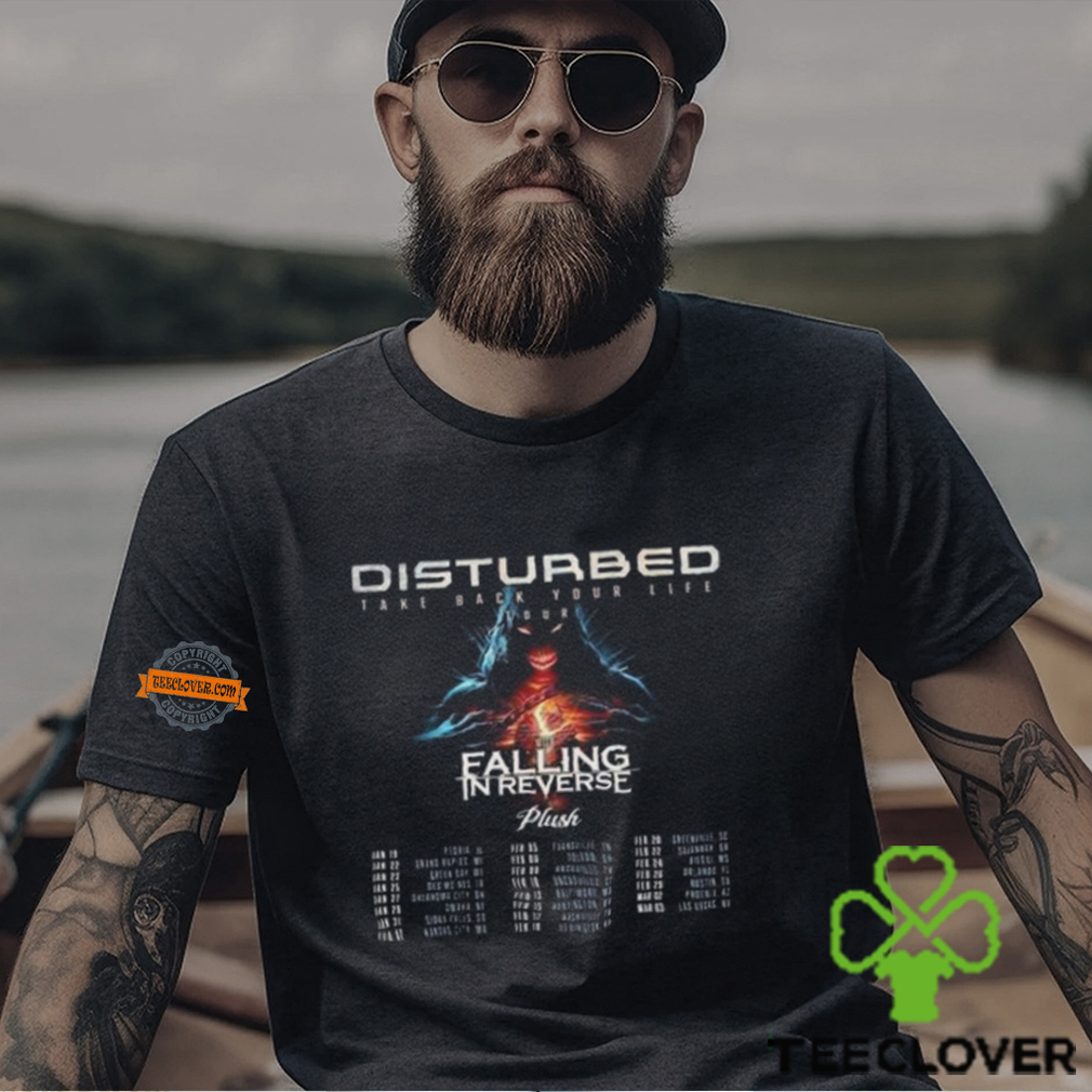 Disturbed 2024 Tour Band Fan Concert Classic Shirt Disturbed 2024 Tour Band Fan Concert Classic Shirt