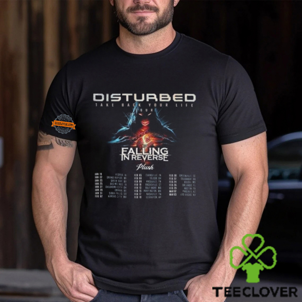 Disturbed 2024 Tour Band Fan Concert Classic Shirt Disturbed 2024 Tour Band Fan Concert Classic Shirt