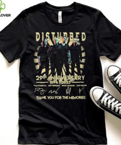 Disturbed 29th anniversary 1994 2023 thank you for the memories signatures shirt 1 Disturbed 29th anniversary 1994 2023 thank you for the memories signatures shirt
