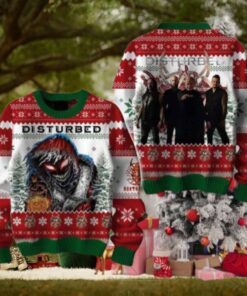 Disturbed Forever Fan 2024 Chirstmas Gifts 2024 Xmas For Family And Friends Ugly Sweater