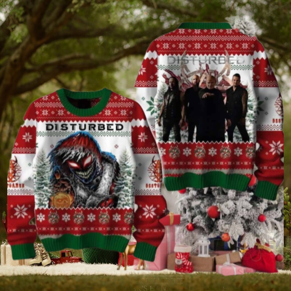 Disturbed Forever Fan 2024 Chirstmas Gifts 2024 Xmas For Family And Friends Ugly Sweater Disturbed Forever Fan 2024 Chirstmas Gifts 2024 Xmas For Family And Friends Ugly Sweater