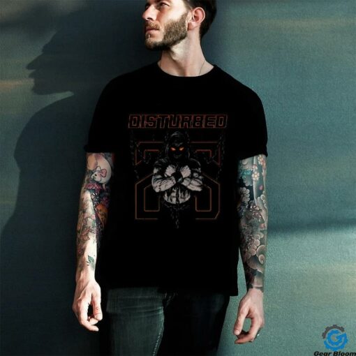 Disturbed The Sickness Chains 25 Tour Limited T shirt