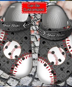 Dive into Sports Fandom Exclusive Baseball Theme Artistry Clog Footwear Design