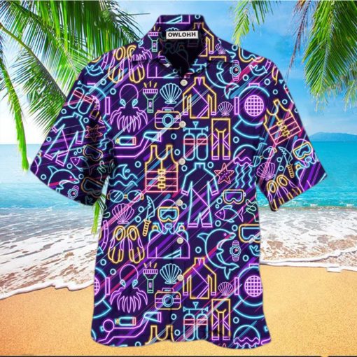 Diving Is Calling I Must Go I’m So Excited Hawaiian Shirt