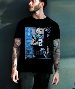 Dj moore football paper poster panthers 2 shirt