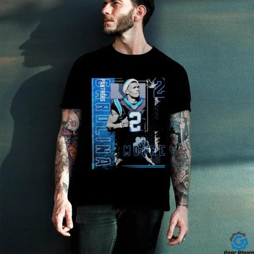 Dj moore football paper poster panthers 2 shirt