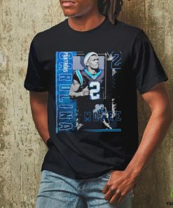 Dj moore football paper poster panthers 2 shirt