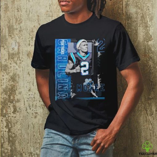 Dj moore football paper poster panthers 2 shirt