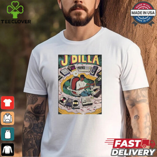 Djmarkfarina Mark Farina J Dilla Poster t shirt