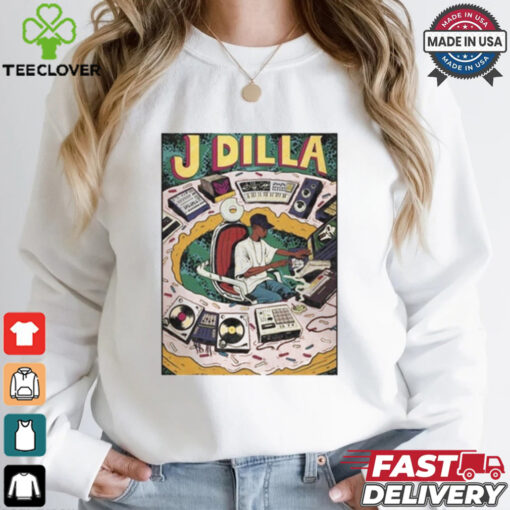 Djmarkfarina Mark Farina J Dilla Poster t shirt
