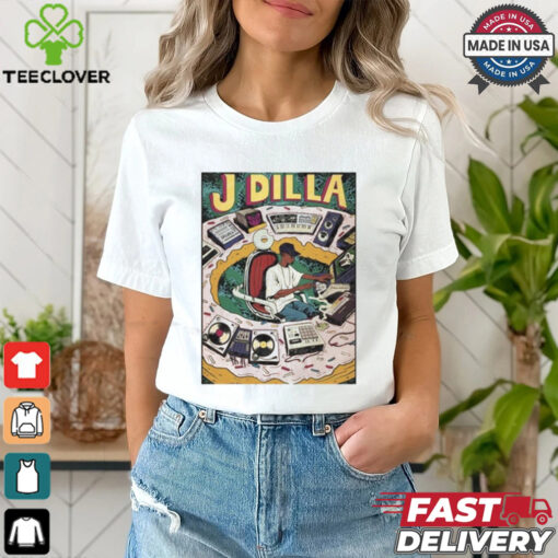 Djmarkfarina Mark Farina J Dilla Poster t shirt