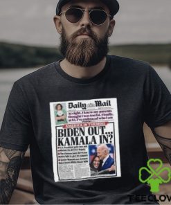 Daily Mail Biden Out Kamala In Shirt