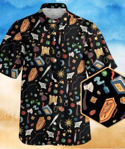 DnD Hawaiian Shirt Dice 20 Shirt