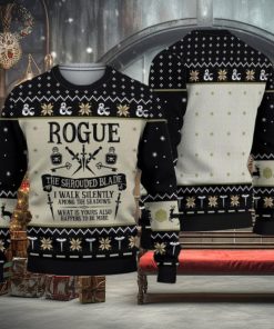 Dnd Classes Rogue Ugly 3d Sweater