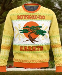 Do Faux Cobra Kai Pop Culture Ugly Christmas Sweater