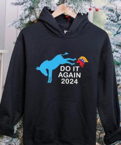 Do It Again 2024 Donkey Trump Elephant President 2024 T Shirt