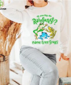 Do You Like The Rainforest Name Tree Frogs Shirt