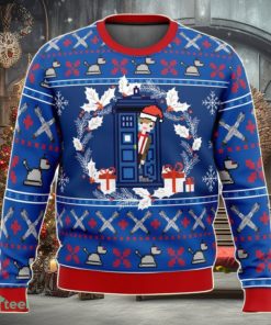 Doctor Who Tardis Ugly Christmas Sweater 3D Gift For Men And Women