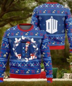 Doctor Who Tardis Ugly Christmas Sweaters