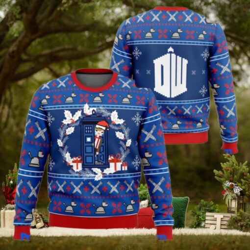 Doctor Who Tardis Ugly Christmas Sweaters