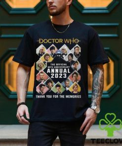 Doctor Who The Official 60th Anniversary Annual 2023 Thank You For The Memories Unisex T Shirt