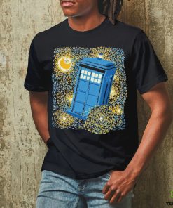 Doctor Who’s Tardis X Van Gogh’s Starry Night Traveling Blue Box Starry Night shirt