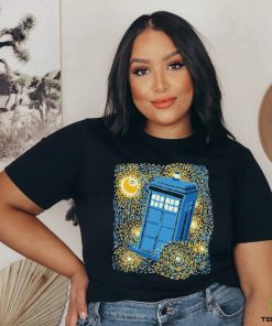 Doctor Who’s Tardis X Van Gogh’s Starry Night Traveling Blue Box Starry Night shirt