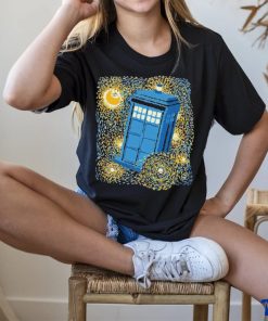 Doctor Who’s Tardis X Van Gogh’s Starry Night Traveling Blue Box Starry Night shirt
