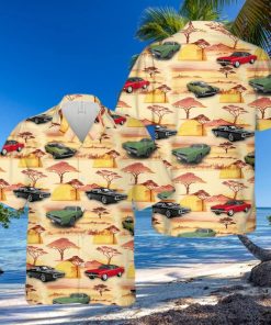 Dodge Charger Hawaiian Shirt