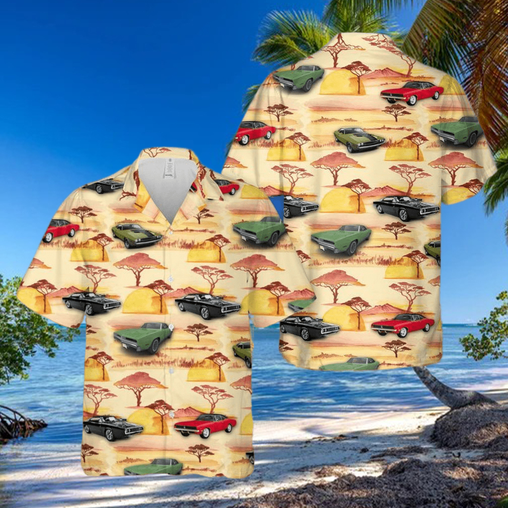 Dodge Charger Hawaiian Shirt Dodge Charger Hawaiian Shirt