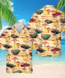 Dodge Charger Hawaiian Shirt