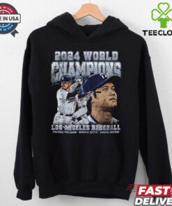 Dodgers 2024 World Champions Ohtani Freeman & Betts Shirt