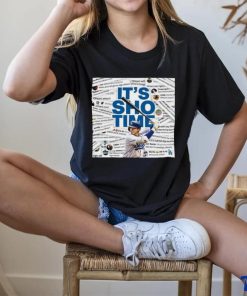 Dodgers Announce Ohtani T’s Sho Time T Shirt