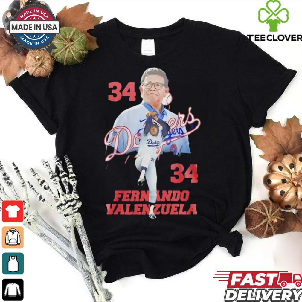 Dodgers Fernando Valenzuela 34 thank you for the memories shirt Dodgers Fernando Valenzuela 34 thank you for the memories shirt