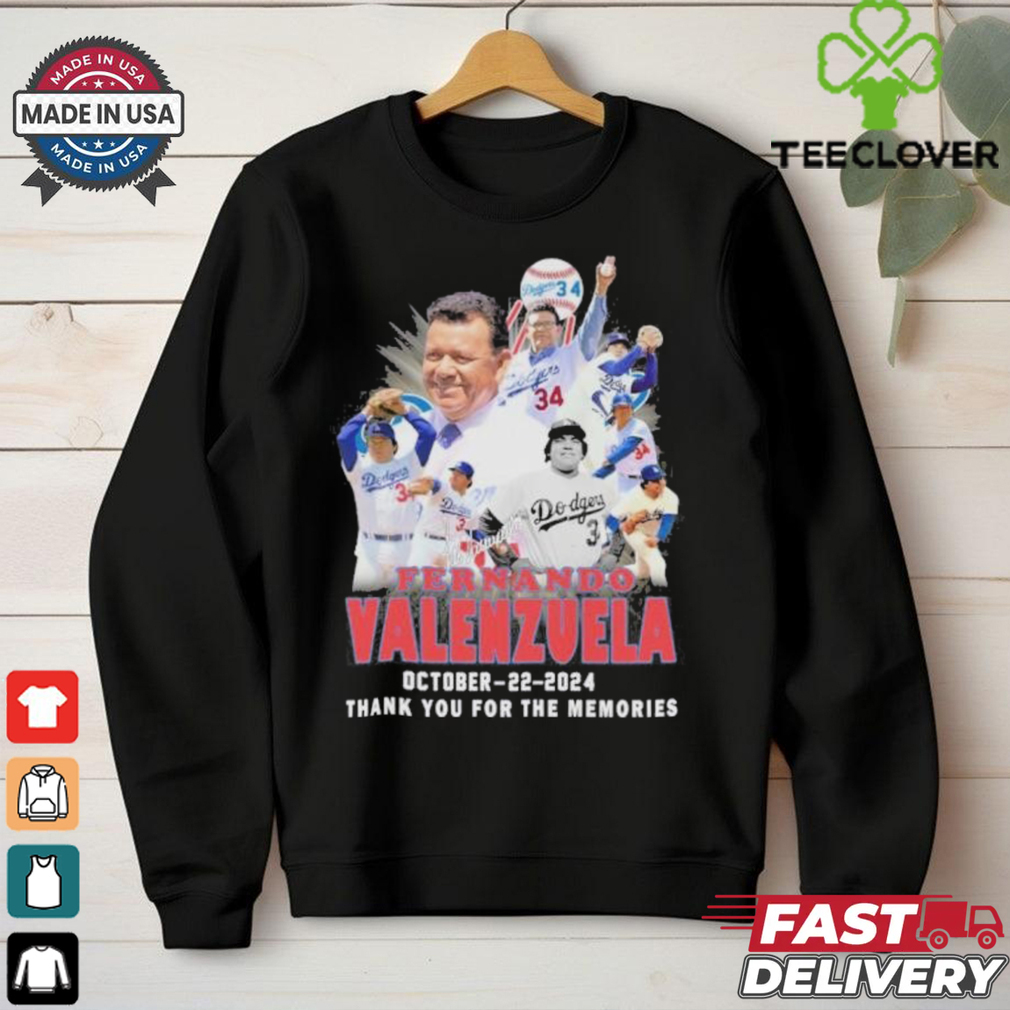 Dodgers Fernando Valenzuela October 22, 2024 Thank You For The Memories Signaturess Shirt Dodgers Fernando Valenzuela October 22, 2024 Thank You For The Memories Signaturess Shirt