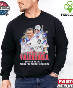 Dodgers Fernando Valenzuela October 22, 2024 Thank You For The Memories Signaturess Shirt 3 Dodgers Fernando Valenzuela October 22, 2024 Thank You For The Memories Signaturess Shirt