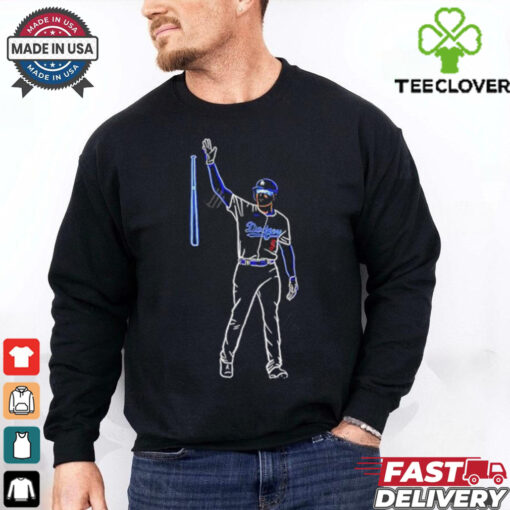 Dodgers Freeman Walk Off Homer neon shirt