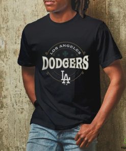 Dodgers Merch Los Angeles Dodgers Fanatics Branded Black St. Patrick's Day Lucky T Shirt