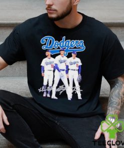 Dodgers Mookie Betts Shohei Ohtani Freddie Freeman Signatures T Shirt
