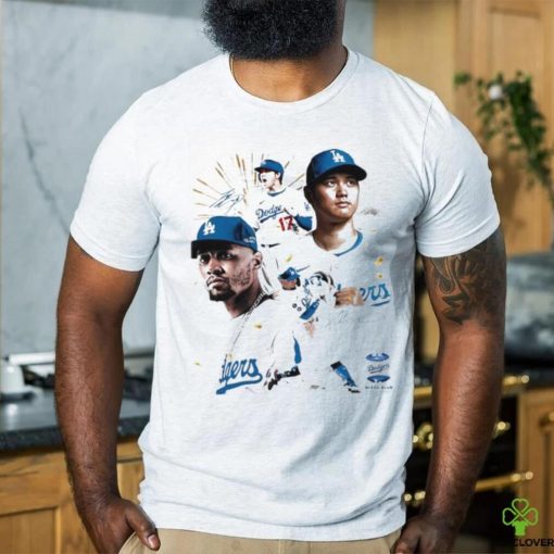 Dodgers Power Duo Shohei Ohtani & Mookie Betts Signature Graphic T hoodie, sweater, longsleeve, shirt v-neck, t-shirt